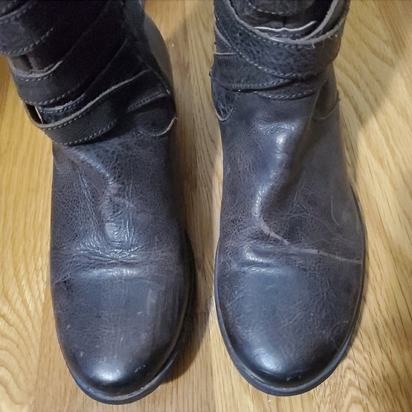 Kenneth Cole Reaction brown riding boots - Picture 5 of 10